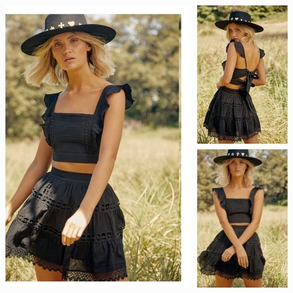 SEVEN WONDERS‎ Isabelle Skirt Black - Picture 1 of 7